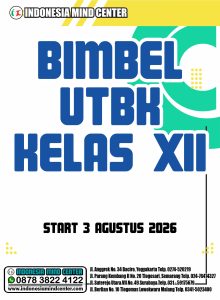 BIMBEL UTBK KELAS XII START 3 AGUST 2026