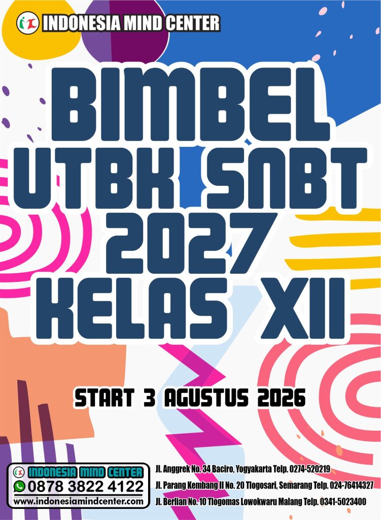 BIMBEL UTBK SNBT 2027 KELAS XII START 3 AGUSTUS 2026