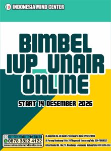 BIMBEL IUP UNAIR ONLINE START 14 DESEMBER 2026